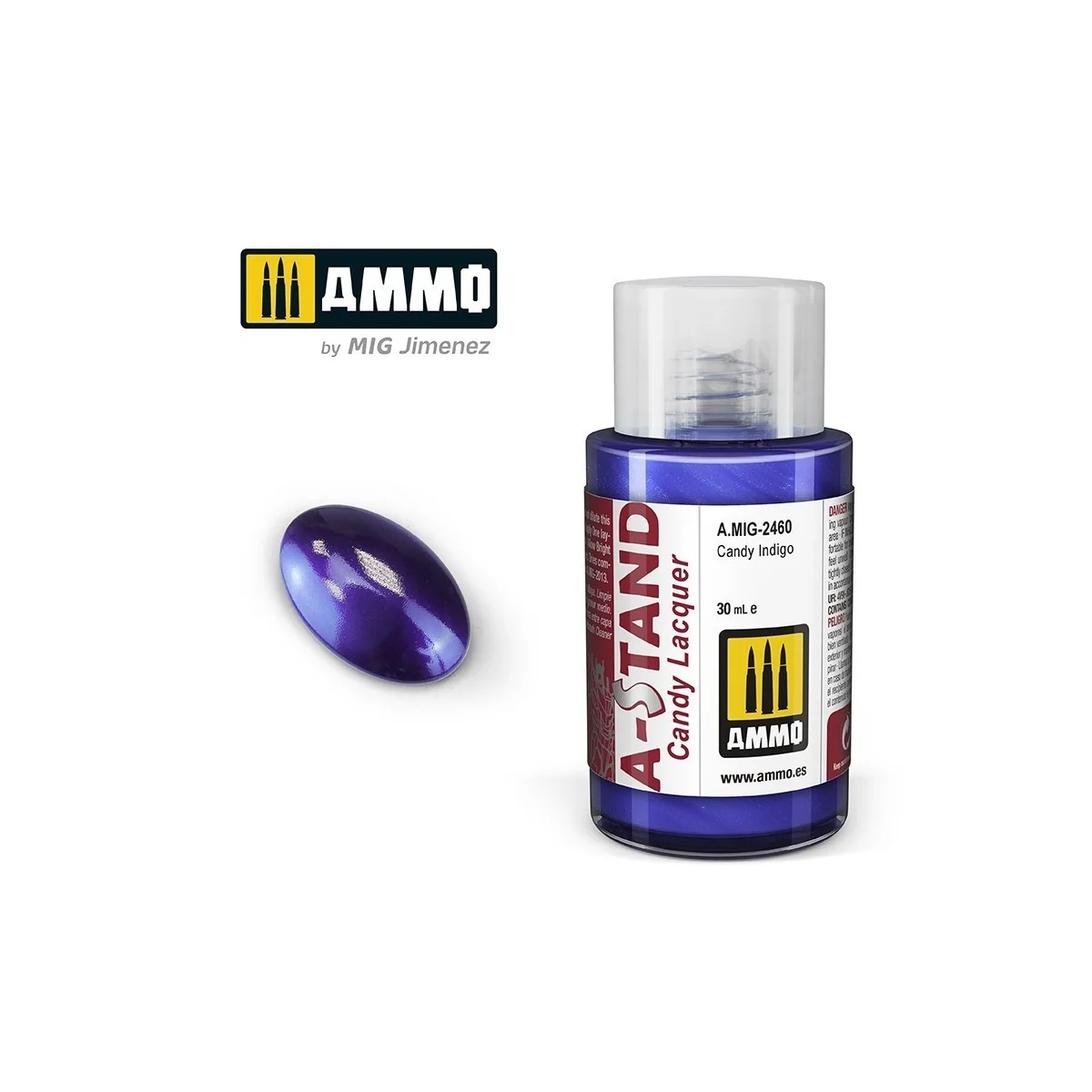 A-STAND Indigo Candy Paint 30ml Mig - A.MIG-2460