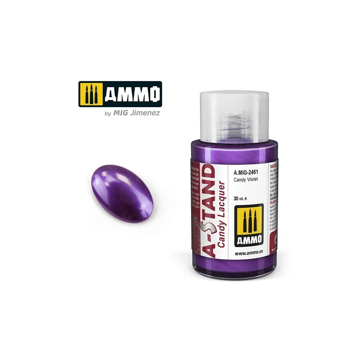 A-STAND Paint Violet Candy 30ml Mig - A.MIG-2461