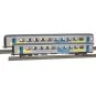 Piko 97312 Set de 2 voitures Corail Vtu, 2ème classe, Fluo Grand Est, SNCF Piko Piko_97312 - 5 Piko_97312-Piko 97312 Set de 2 voitures Corail Vtu, 2ème classe, Fluo Grand Est, SNCF
