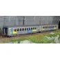 Piko 97312 Set de 2 voitures Corail Vtu, 2ème classe, Fluo Grand Est, SNCF Piko Piko_97312 - 2 Piko_97312-Piko 97312 Set de 2 voitures Corail Vtu, 2ème classe, Fluo Grand Est, SNCF