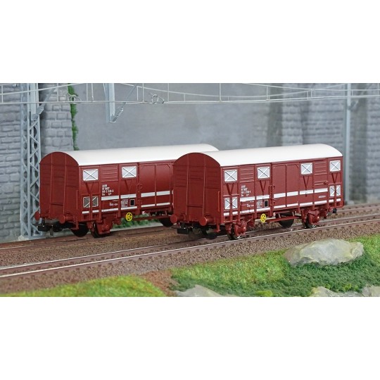 Piko_97311-Piko 97311 Set of 2 Primeur wagons type Ghs 69.9, SNCF