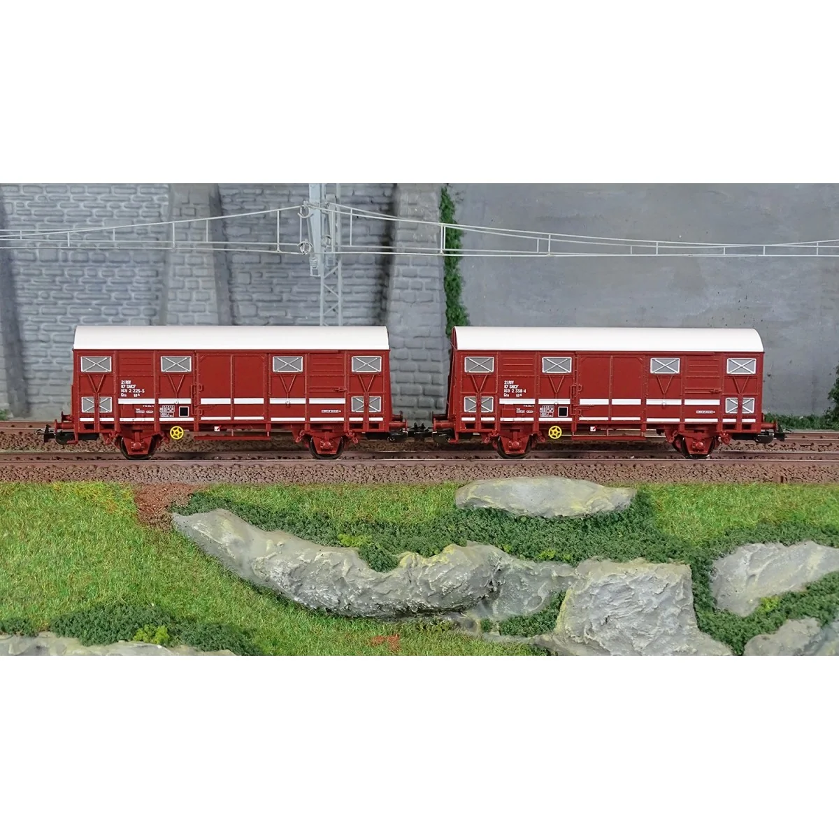 Piko 97311 Set of 2 Primeur wagons type Ghs 69.9, SNCF - Piko_97311