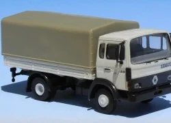 Sai 3641 Renault JN90 covered truck, white, beige tarpaulin - Sai -...
