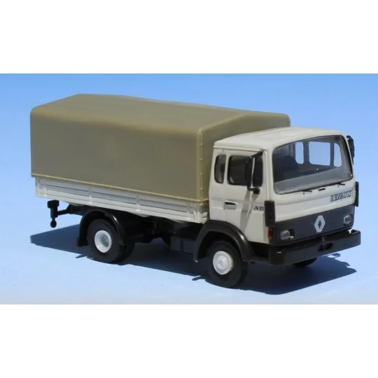 Sai 3641 Renault JN90 covered truck, white, beige tarpaulin - Sai -... Sai_3641-Sai 3641 Renault JN90 covered truck, white, beige tarpaulin - Sai_3641