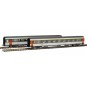 Piko_94502-Piko 94502 Set of 2 Corail Vu coaches, 1st and 2nd class, SNCF, N scale
