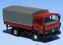 Sai 3642 Renault JN90 covered truck, red, grey tarpaulin - Sai - Sa...