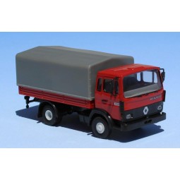 Sai 3642 Renault Camion bâché JN90, rouge, bâche gris Sai Sai_3642 - 1
