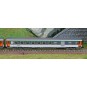 Piko_94504-Piko 94504 Set of 2 Corail Vu coaches, 2nd class and baggage car, SNCF, N scale