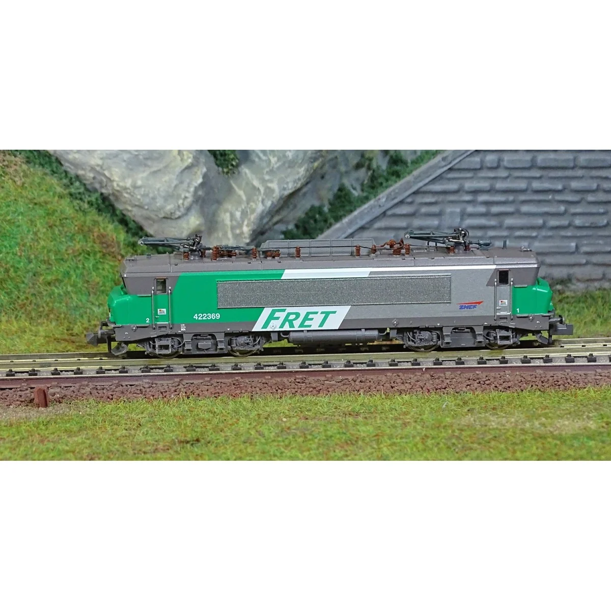 Fleischmann 732208 BB 422369 electric locomotive, SNCF, freight, di... Fleischmann 732208 BB 422369 electric locomotive, SNCF, freight, di...
