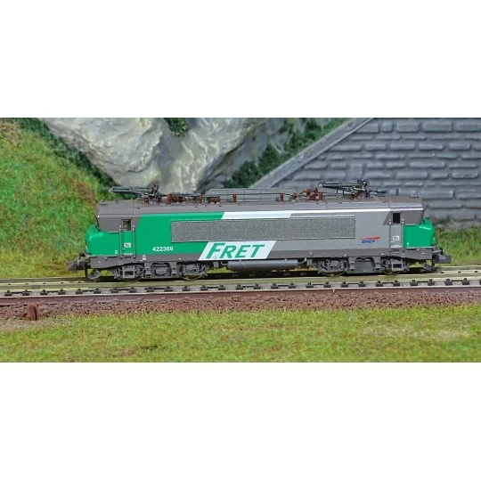 Fle_732138-Fleischmann 732138 Locomotive électrique BB 422369, SNCF, FRET, échelle N