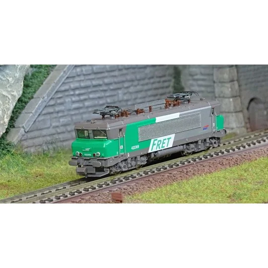Fle_732138-Fleischmann 732138 Locomotive électrique BB 422369, SNCF, FRET, échelle N