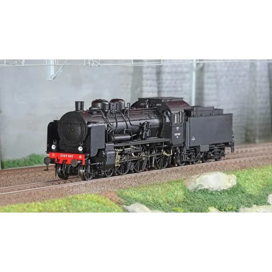Roco_71386-Roco 71386 230 F 607 Steam Locomotive, SNCF, digital sound, smoke