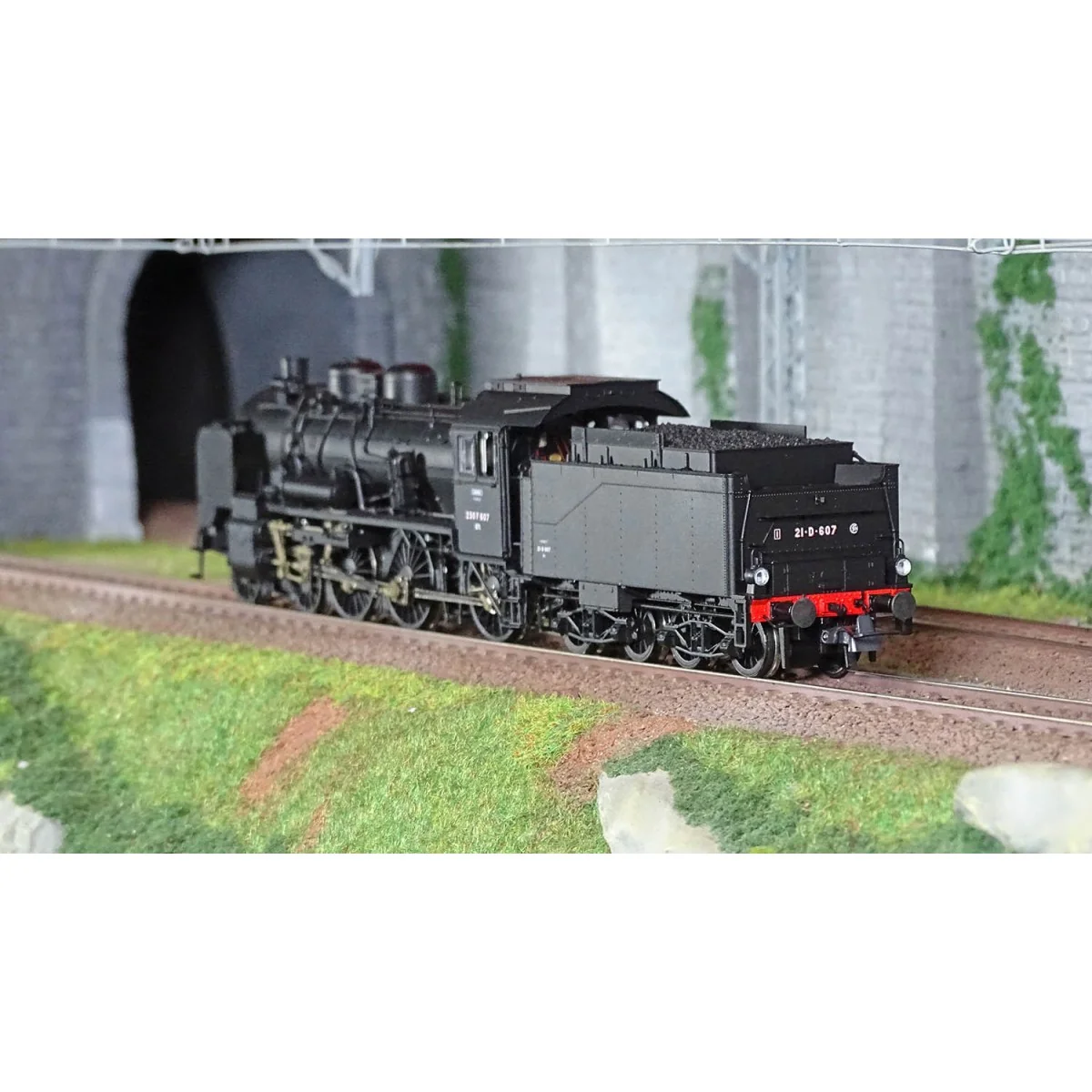Roco 71386 230 F 607 Steam Locomotive, SNCF, digital sound, smoke -...