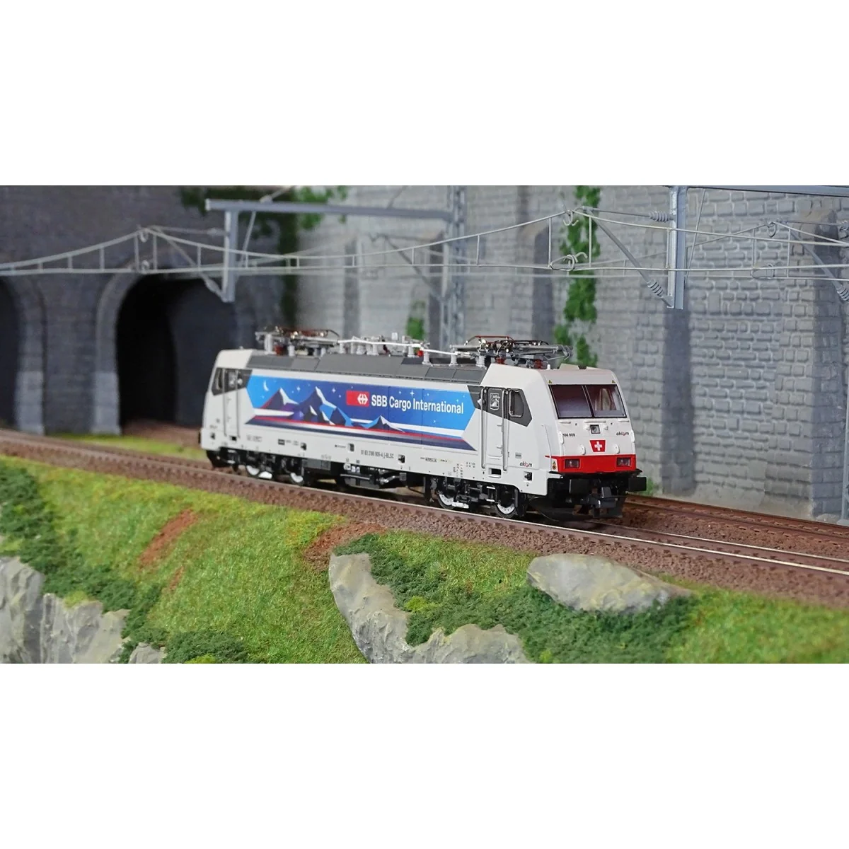 Roco 7500035 Electric locomotive 186 909-4 "Nightpiercer", SBB / RA...