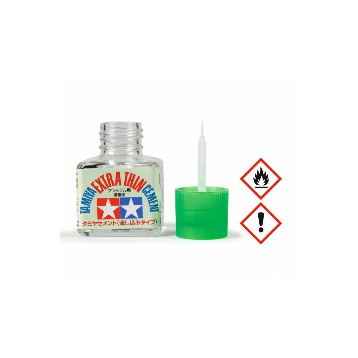 Tamiya Cement Extra-Fluid Polyester Glue (40ml) - 87038