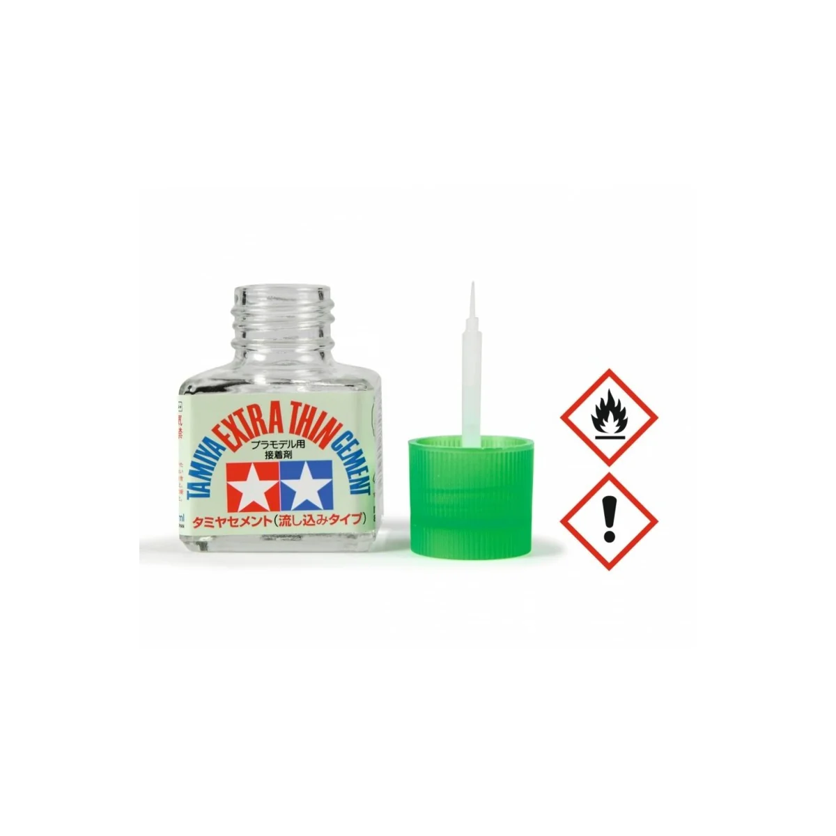 Tamiya Extra Fluid Polyester Cement Glue (40ml) Tamiya Extra Fluid Polyester Cement Glue (40ml)