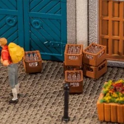 Faller 180334 Model Kit, Drink Crates - Faller - Faller_180334