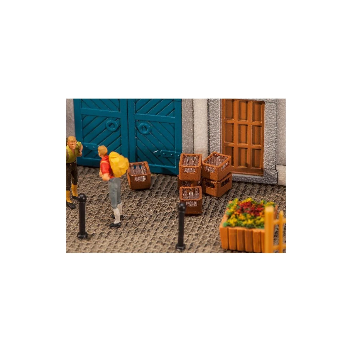 Faller 180334 Model Kit, Drink Crates - Faller - Faller_180334