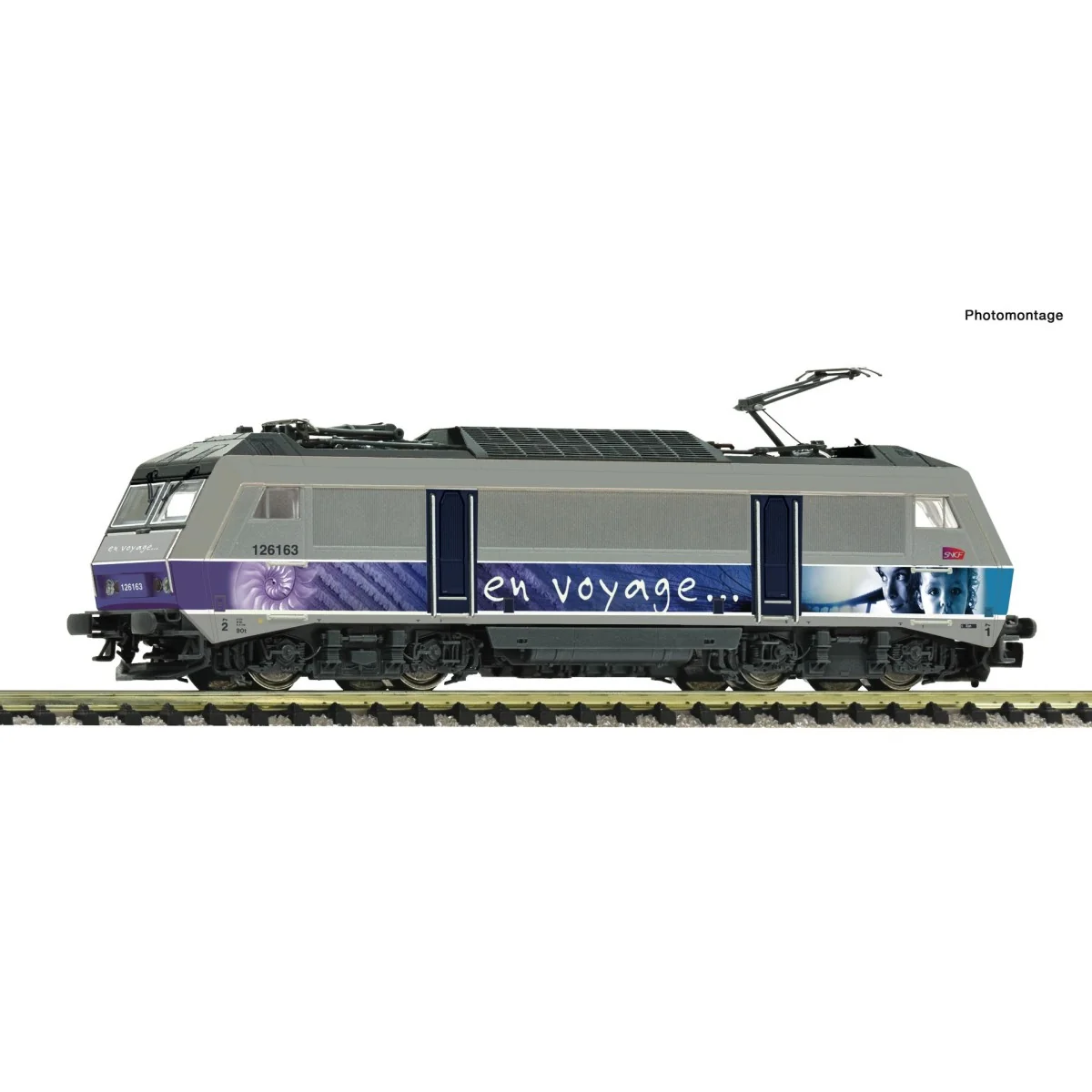 Fleischmann 7570020 BB 126163 electric locomotive, SNCF, En Voyage,...