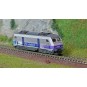 Fle_7570020-Fleischmann 7570020 BB 126163 electric locomotive, SNCF, En Voyage, digital sound, N scale