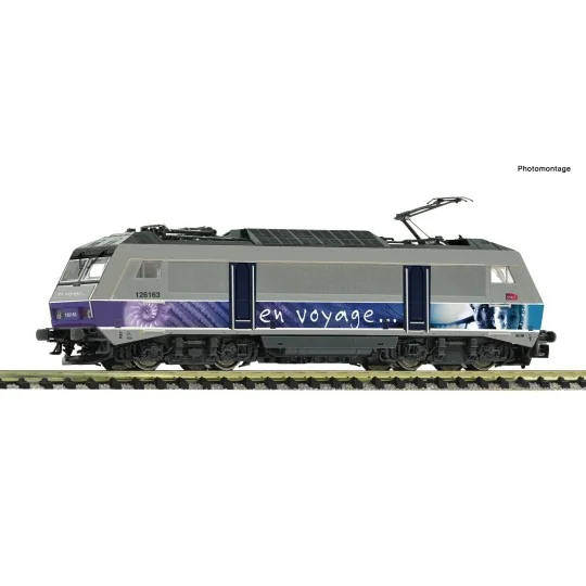 Fle_7560020-Fleischmann 7560020 BB 126163 electric locomotive, SNCF, En Voyage, N scale