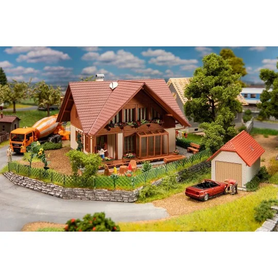 Faller_130659-Faller 130659 Maquette, Maison individuelle Rustica