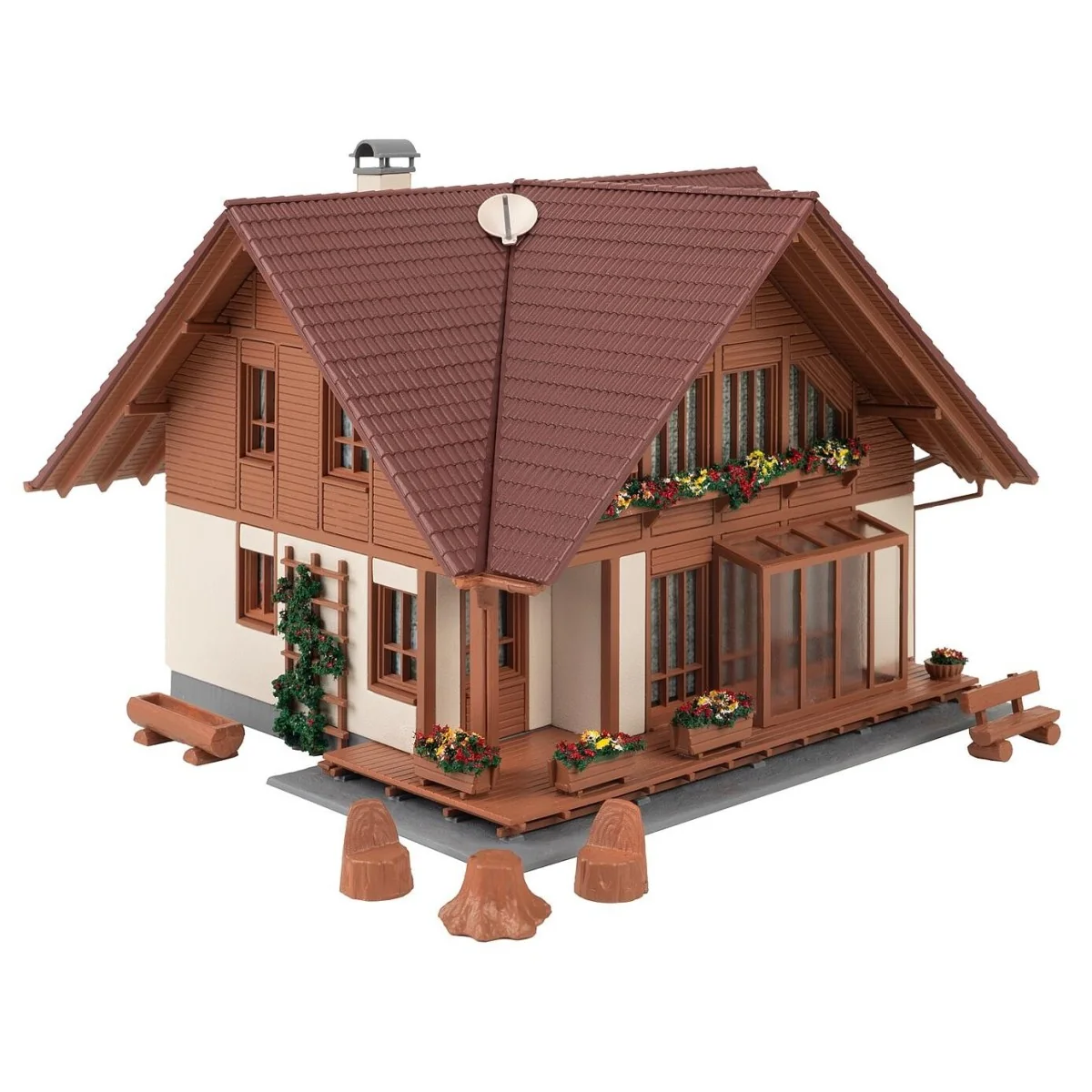 Faller 130659 Model Kit, Rustica Detached House - Faller_130659