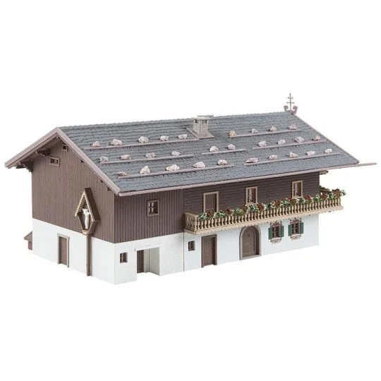 Faller_130553-Faller 130553 Model Kit, Large Alpine Farm - Faller_130553