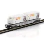 MiniTrix 15494 "Coop" refrigerated container wagon, SBB Cargo, N scale Trix_15494-MiniTrix 15494 "Coop" refrigerated container wagon, SBB Cargo, N scale