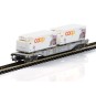 Trix_15494-MiniTrix 15494 "Coop" refrigerated container wagon, SBB Cargo, N scale
