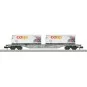MiniTrix 15494 "Coop" refrigerated container wagon, SBB Cargo, N scale Trix_15494-MiniTrix 15494 "Coop" refrigerated container wagon, SBB Cargo, N scale