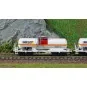 MiniTrix 18266 Set of 3 bogie tank wagons, Millet, N scale Trix_18266-MiniTrix 18266 Set of 3 bogie tank wagons, Millet, N scale