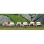 MiniTrix 18266 Set of 3 bogie tank wagons, Millet, N scale Trix_18266-MiniTrix 18266 Set of 3 bogie tank wagons, Millet, N scale