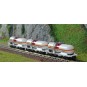 Trix_18266-MiniTrix 18266 Set of 3 bogie tank wagons, Millet, N scale