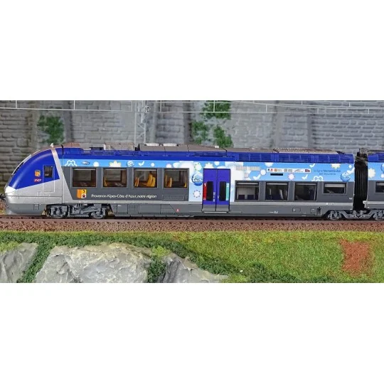 Lsm_10392S-LS Models 10392S Autorail AGC B 81621/81622, livré PACA AIX, 4 caisses, digital sonore