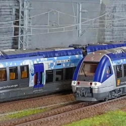 LS Models 10392 Autorail AGC B 81621/81622, livré PACA AIX, 4 caisses Ls models Lsm_10392 - 1