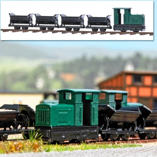 Busch_8070-Busch 8070 Country Railway Decoration Set N