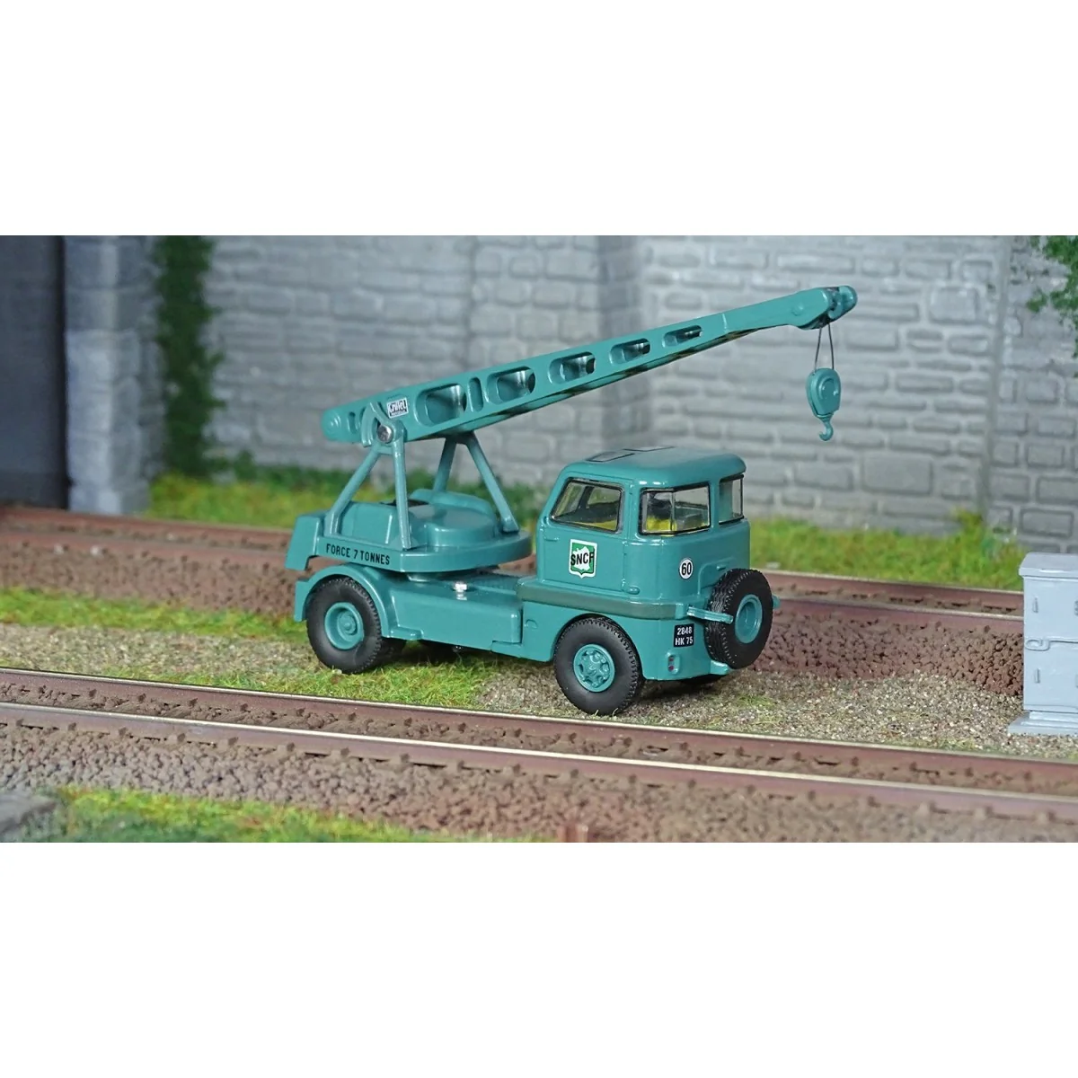 Route 87 RO1033 Griffet Crane M2, SNCF, map of France - R87_RO1033