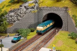 Faller 120578 Model Kit, Double Track Tunnel Entrance