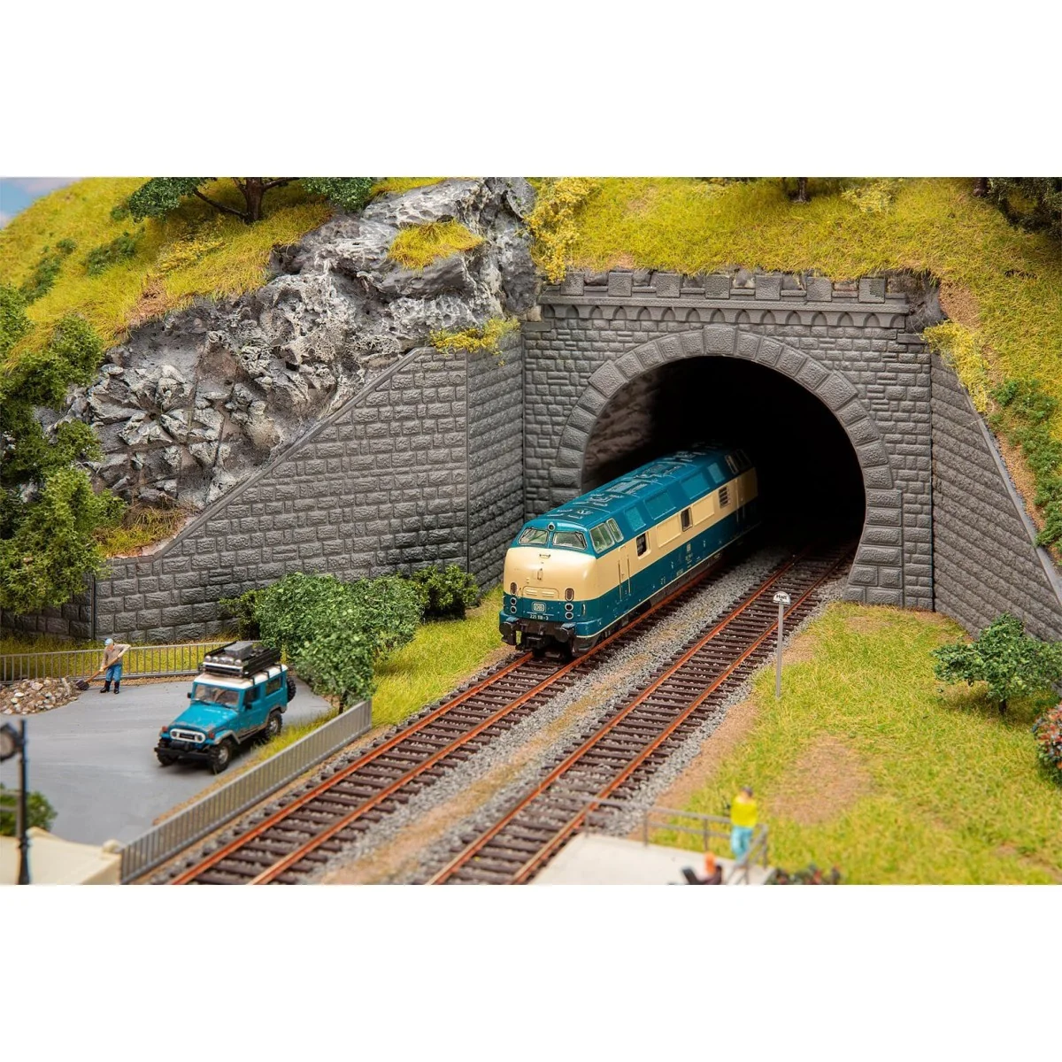 Faller 120578 Model Kit, Double Track Tunnel Entrance - Faller_120578