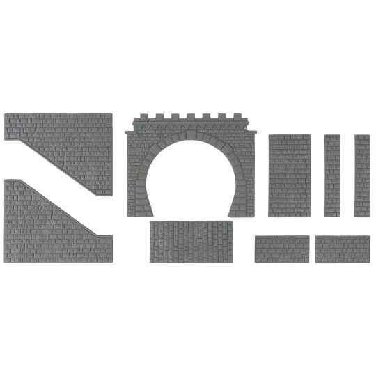 Faller_120578-Faller 120578 Maquette, entrée de tunnel voie double