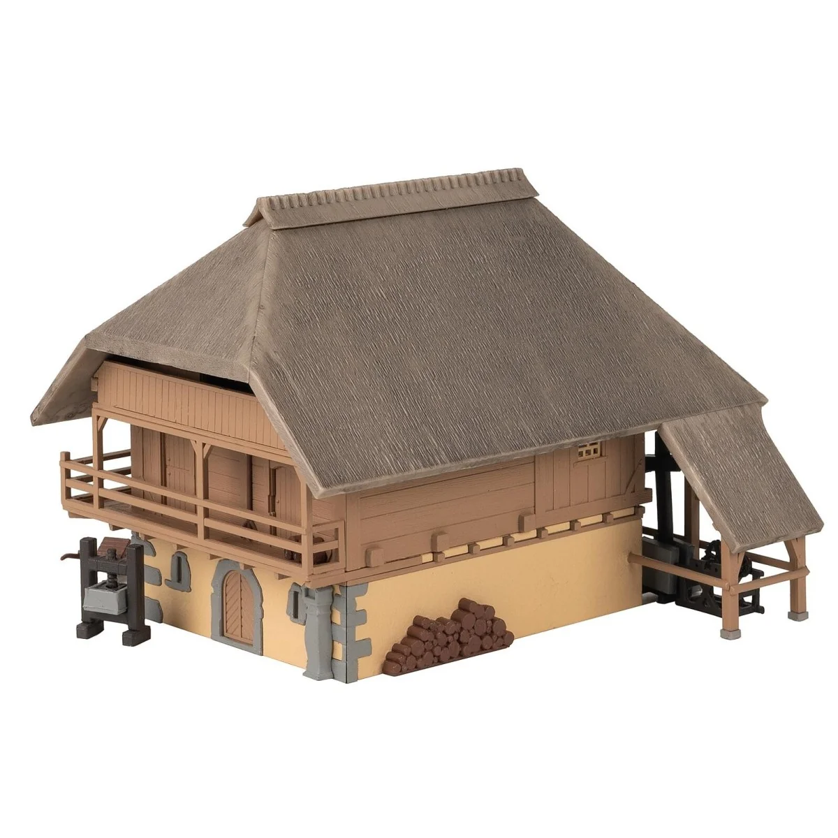 Faller 191814 Model Kit, Warehouse with Fruit Press - Faller_191814