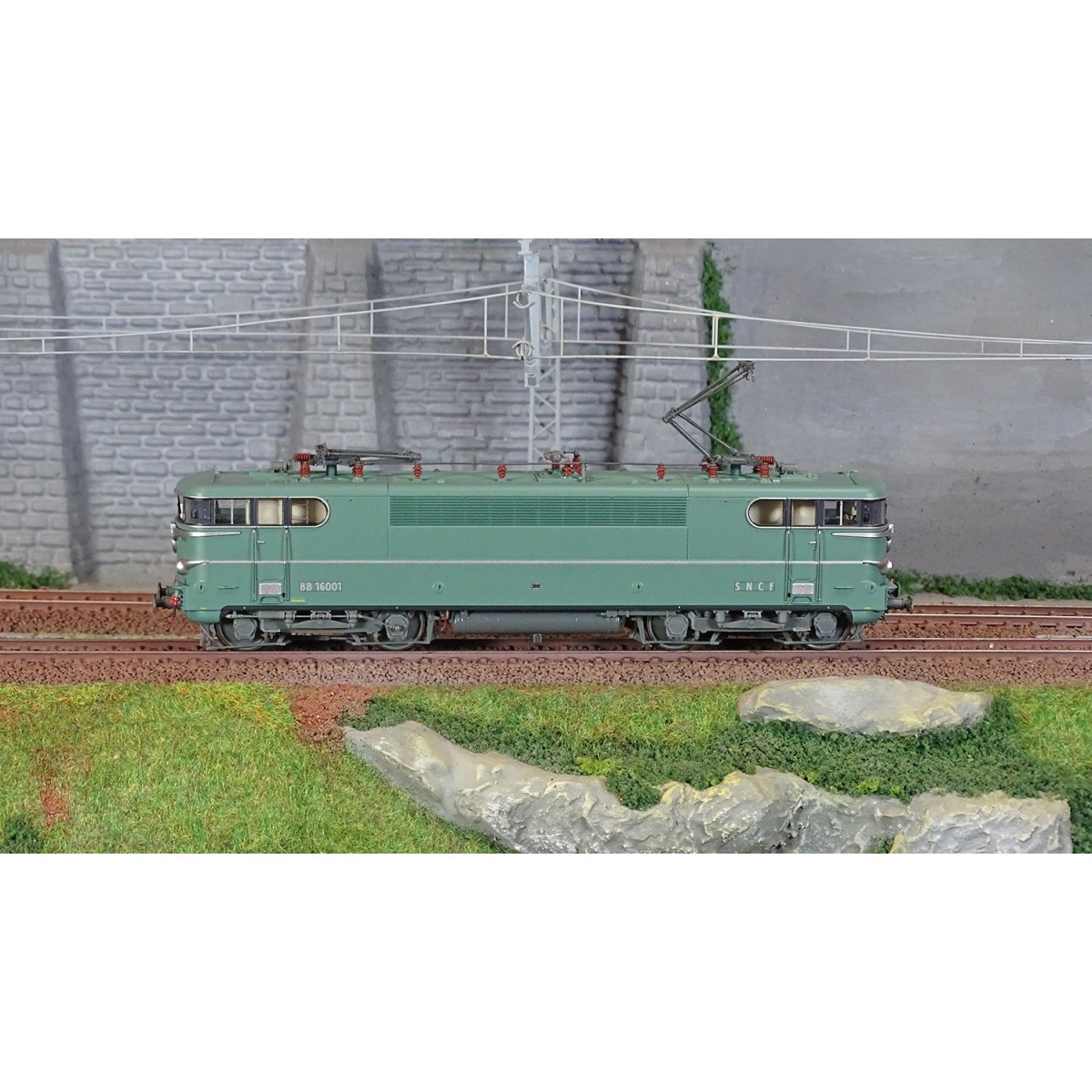 Ree Modeles MB165.S BB 16001 electric locomotive, Original, Strasbo...