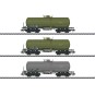 Marklin_46463-Marklin 46463 Set of 3 Zaes (Rah) type bogie tank wagons, CSD