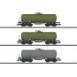 Marklin 46463 Set of 3 Zaes (Rah) type bogie tank wagons, CSD Marklin_46463-Marklin 46463 Set of 3 Zaes (Rah) type bogie tank wagons, CSD