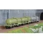 Marklin 46463 Set of 3 Zaes (Rah) type bogie tank wagons, CSD Marklin_46463-Marklin 46463 Set of 3 Zaes (Rah) type bogie tank wagons, CSD