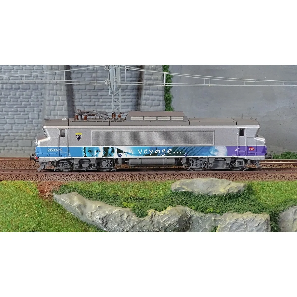 Ls Models 10485 Locomotive électrique BB 15034R SNCF, En Voyage, Achères , blason Sète Ls models Lsm_10485 - 2