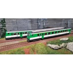 Piko 96435 SNCF electric railcar, Z2 Z 9604, green livery, TER Bret...