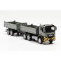 Herpa_316255-Herpa 316255 Camion benne MAN TGS NN, gris/jaune