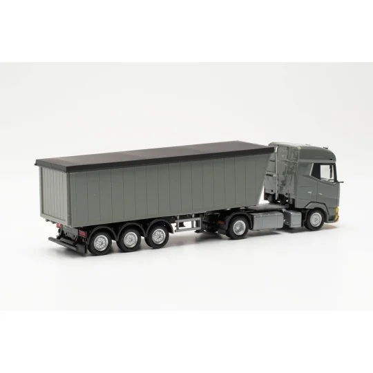 Herpa_316231-Herpa 316231 DAF XG Tipper Semi-Trailer Truck, Grey